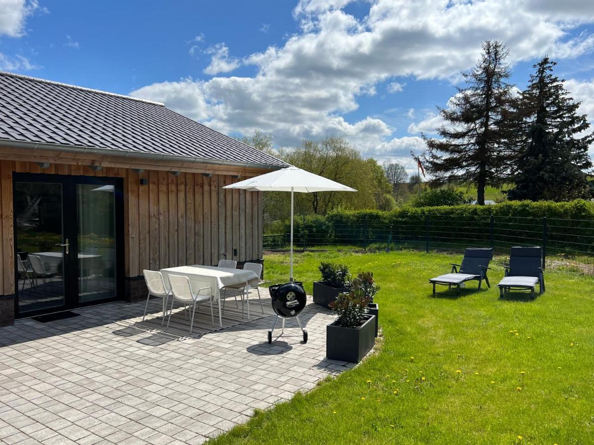 Ferienhaus Auszeit Mit Sauna Schwarz Kültér fotó