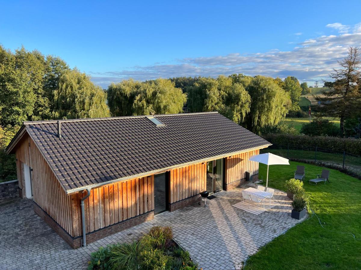 Ferienhaus Auszeit Mit Sauna Schwarz Kültér fotó