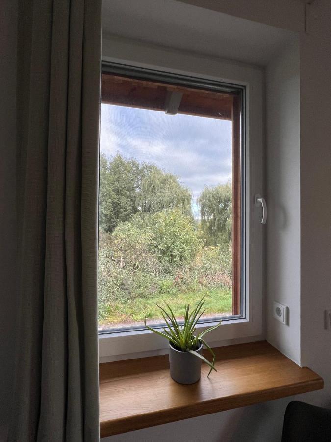 Ferienhaus Auszeit Mit Sauna Schwarz Kültér fotó