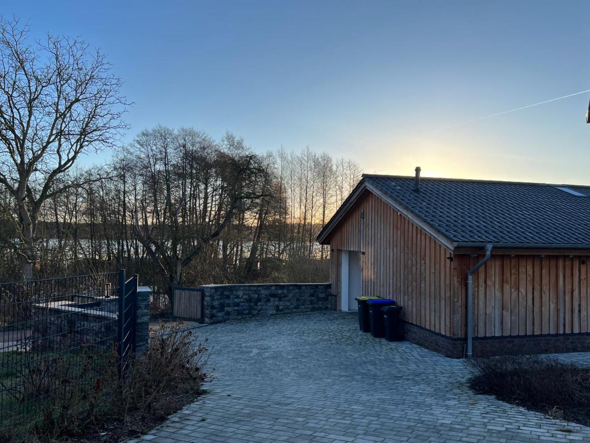 Ferienhaus Auszeit Mit Sauna Schwarz Kültér fotó