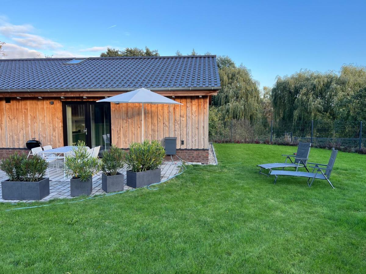 Ferienhaus Auszeit Mit Sauna Schwarz Kültér fotó