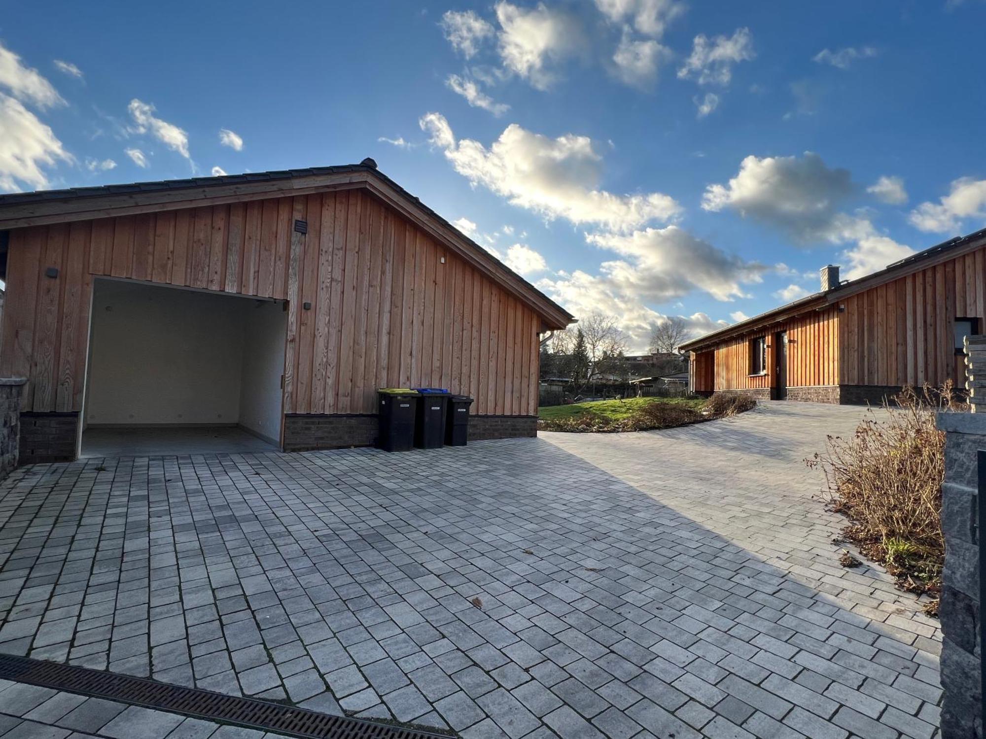 Ferienhaus Auszeit Mit Sauna Schwarz Kültér fotó